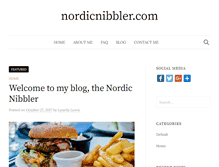 Tablet Screenshot of nordicnibbler.com